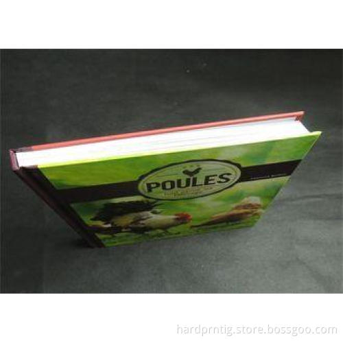 Eco-friendly Greyboard Hardcover Book Printing Services Emb